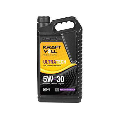 Yag & Antıfırız Motor Yagı Benzin-Dizel 5w30 Tam Sentetik Sl/cf 5 Lt. - Kraftvoll 17011006