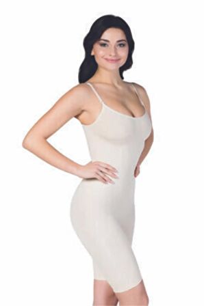 Kadın Beyaz Tam Boy Korse