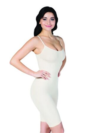 Kadın Beyaz Tam Boy Korse