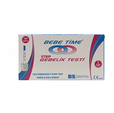 Bebetime Strip Gebelik Testi