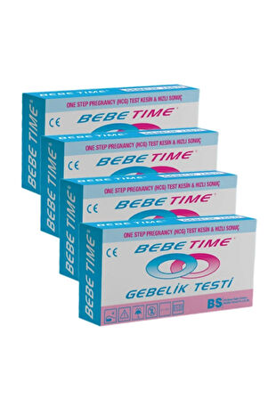 Bebetime Strip Gebelik Testi 4 adet