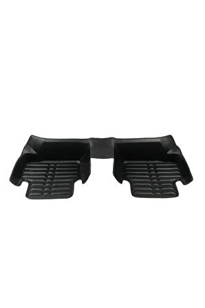 Bmw 3 Serisi G30 2018-2023 Siyah Havuzlu Dikişsiz (press) Deri Paspas