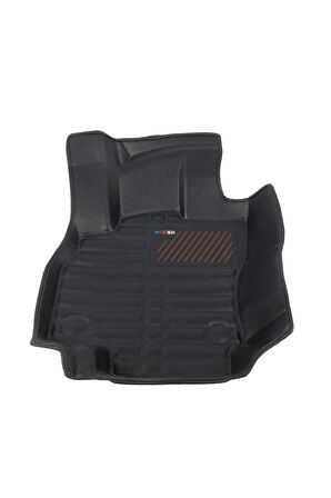 Audi Q3 2019-Günümüz Siyah Havuzlu Dikişsiz (press) Deri Paspas