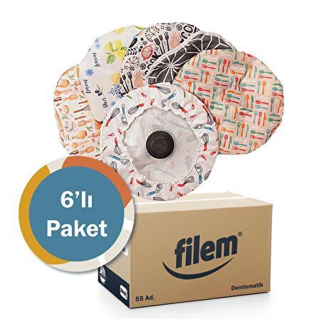 Demlematik Pilav Demleme Örtüsü 6'lı Paket