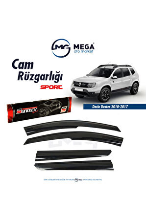 Dacia Duster 2010-2017 Cam Rüzgarlık Mugen Tip Sunplex N11.10694 Uyumlu