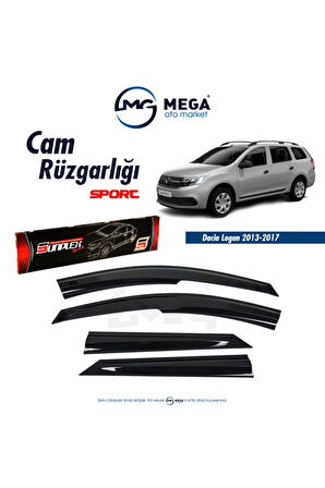 Dacia Logan Mcv 2013-2017 Cam Rüzgarlık Mugen Tip