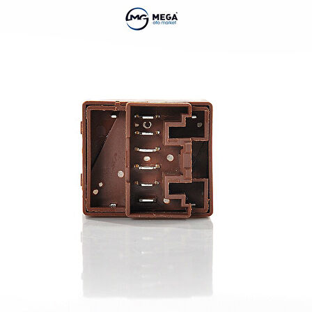 Mega Oto Market Çiftli Cam Düğmesi Anahtarı Doğan Slx ile uyumlu