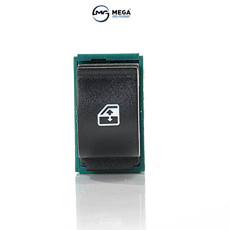 Mega Oto Market Sol Dış Cam Düğmesi Anahtarı Fiat Doblo ile uyumlu