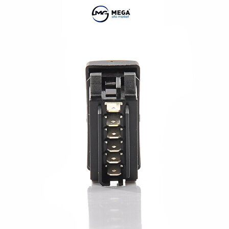 Mega Oto Market Sağ Cam Düğmesi Anahtarı Renault R19 ile uyumlu