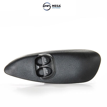 Mega Oto Market Sol Çiftli Cam Düğmesi Anahtarı Fiat Doblo - Palio - Albea ile uyumlu
