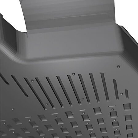 Mega Oto Market 4.5D Havuzlu Oto Paspas Siyah Renk Audi A4 Araç 2016 ve Üstü ile Uyumlu