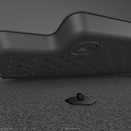 Mega Oto Market 4.5D Havuzlu Oto Paspas Siyah Renk Nissan Qashqai X-Trail III Araç 2014-2021 Arası ile Uyumlu