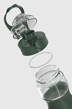 Renga Saga Silikon Detaylı 730 ml Tritan Matara 911033 Yeşil
