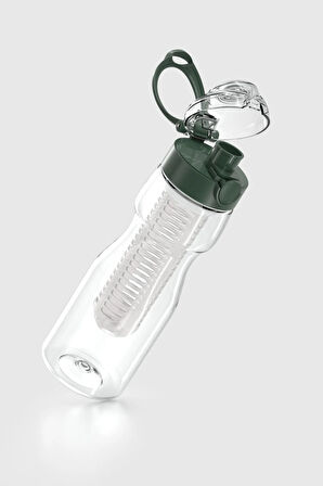 Renga Saga Süzgeçli 730 ml Tritan Detoks Matara 911006 Yeşil
