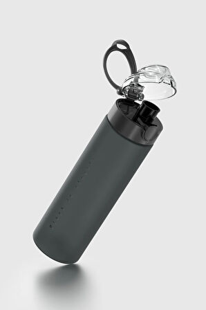 Renga Saga Desenli 630 ml Mat Tritan Matara 912114 Siyah