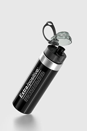 Renga Saga Metal Aksesuarlı 630 ml Tritan Matara 912092 Positive Siyah