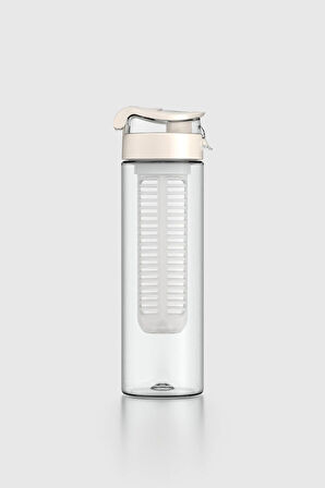 Renga Atlas Süzgeçli 630 ml Tritan Detoks Matara 911056 Bej