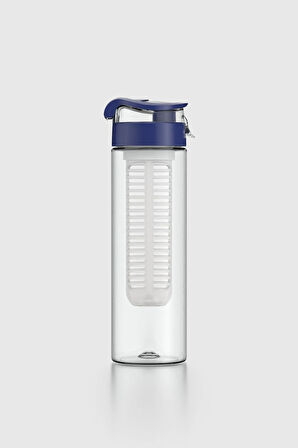 Renga Atlas Süzgeçli 630 ml Tritan Detoks Matara 911056 Mavi