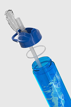 Renga Falcon Spor Desenli 630 ml Pipetli Tritan Matara 912016 Mavi