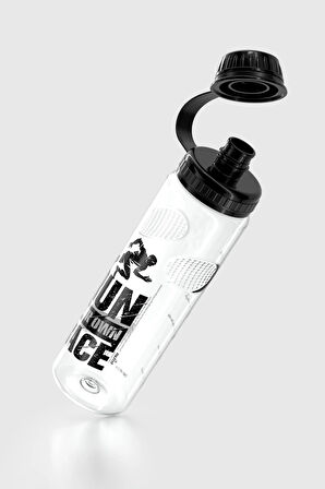 Renga Ege Yazı Desenli 750 ml Tritan Matara 912067 Siyah