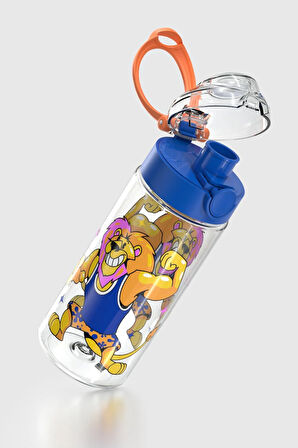 Renga Saga Desenli 500 ml Tritan Çocuk Matara 912014 Mavi