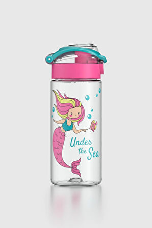 Renga Saga Desenli 500 ml Tritan Çocuk Matara 912014 Pembe