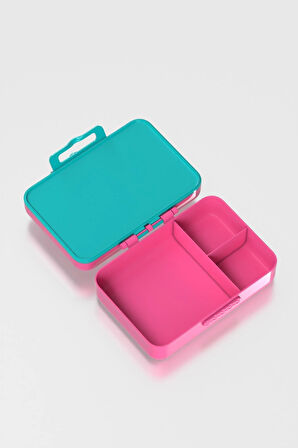 Renga Tondo Desenli PP Çocuk Beslenme Kabı 192008 Pembe