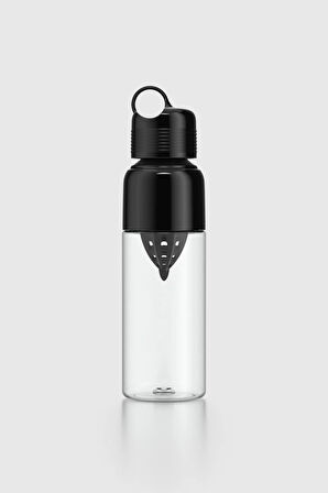 Renga Moon 600 ml Tritan Sıkacaklı Detoks Matara 911028 Siyah