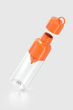Renga Moon 600 ml Tritan Sıkacaklı Detoks Matara 911028 Turuncu