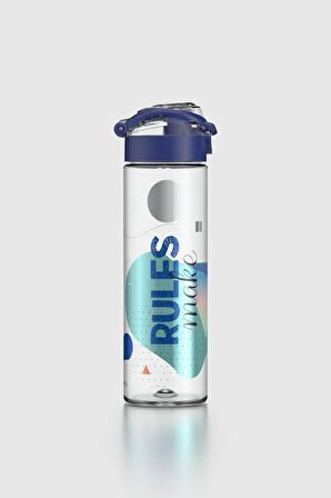 Renga Saga Desenli 630 ml Tritan Matara 912057 Mavi