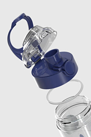 Renga Saga Desenli 630 ml Tritan Matara 912057 Mavi
