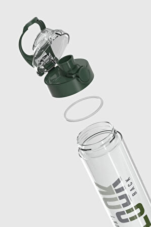 Renga Saga Desenli 630 ml Tritan Matara 912065 Yeşil
