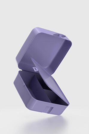 Renga Leya Lama Desenli PP Çocuk Beslenme Kabı 412003 Mor