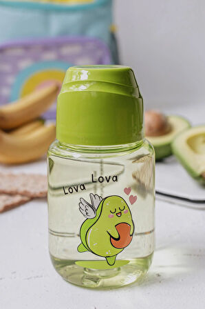 Renga Moi Baby Desenli 330 ml Tritan Şişe 912061 Yeşil