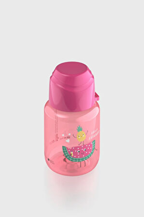 Renga Moi Baby Desenli 330 ml Tritan Şişe 912061 Pembe