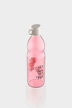 Renga Zen Let the Sea Set 1000 ml Cam Şişe 182050 Pembe-Bej