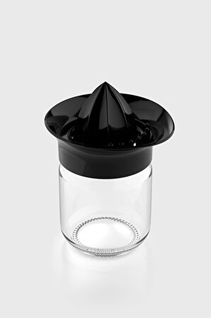 Renga Neo 210 ml Siyah Kapaklı Cam Limon Sıkacağı 201010
