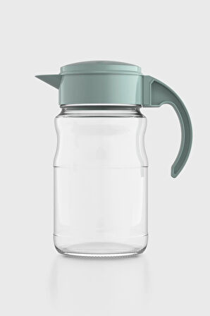 Renga Spiro 1700 ml Pastel Yeşil Kapaklı Cam Sürahi 111031