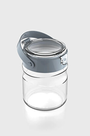 Renga Mono 900 ml Turkuaz Kapaklı Cam Kavanoz 131064