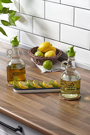 Renga Urla Olive Oil 500 ml Yeşil Kapaklı Cam Yağlık 152076