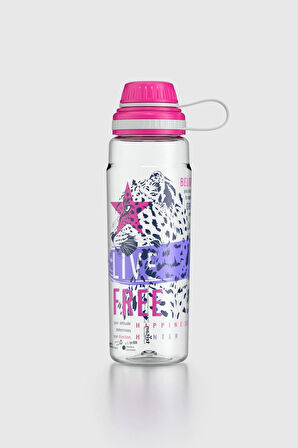 Renga Ege Free Desen 800 ml Tritan Matara 912069 Fuşya