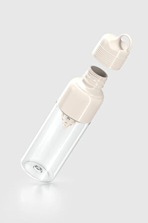 Renga Moon 600 ml Tritan Sıkacaklı Detoks Matara 911028 Bej