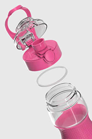Renga Saga Silikon Detaylı 730 ml Tritan Matara 911033 Fuşya