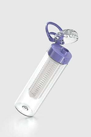 Renga Atlas Süzgeçli 630 ml Tritan Detoks Matara 911056 Mor