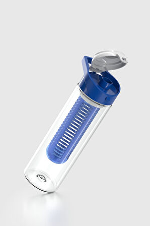 Renga Juno 630 ml Tritan Detoks Matara 911046 Mavi-Gri