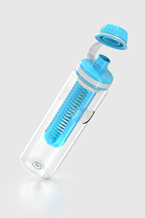 Renga Ege 750 ml Tritan Süzgeçli Detoks Matara 911008 Turkuaz
