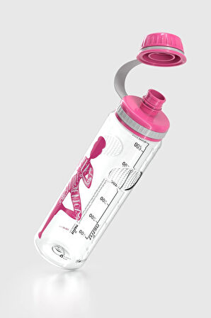Renga Ege Yoga Desenli 750 ml Tritan Matara 912067 Fuşya