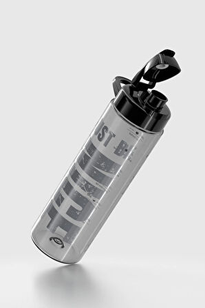 Renga Lidya Just Be Nice Desen 630 ml Tritan Matara 912033 Siyah