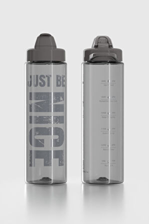 Renga Lidya Just Be Nice Desen 630 ml Tritan Matara 912033 Füme