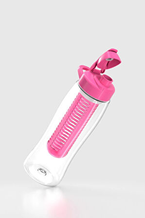 Renga Lidya 730 ml Tritan Süzgeçli Detoks Matara 911027 Fuşya